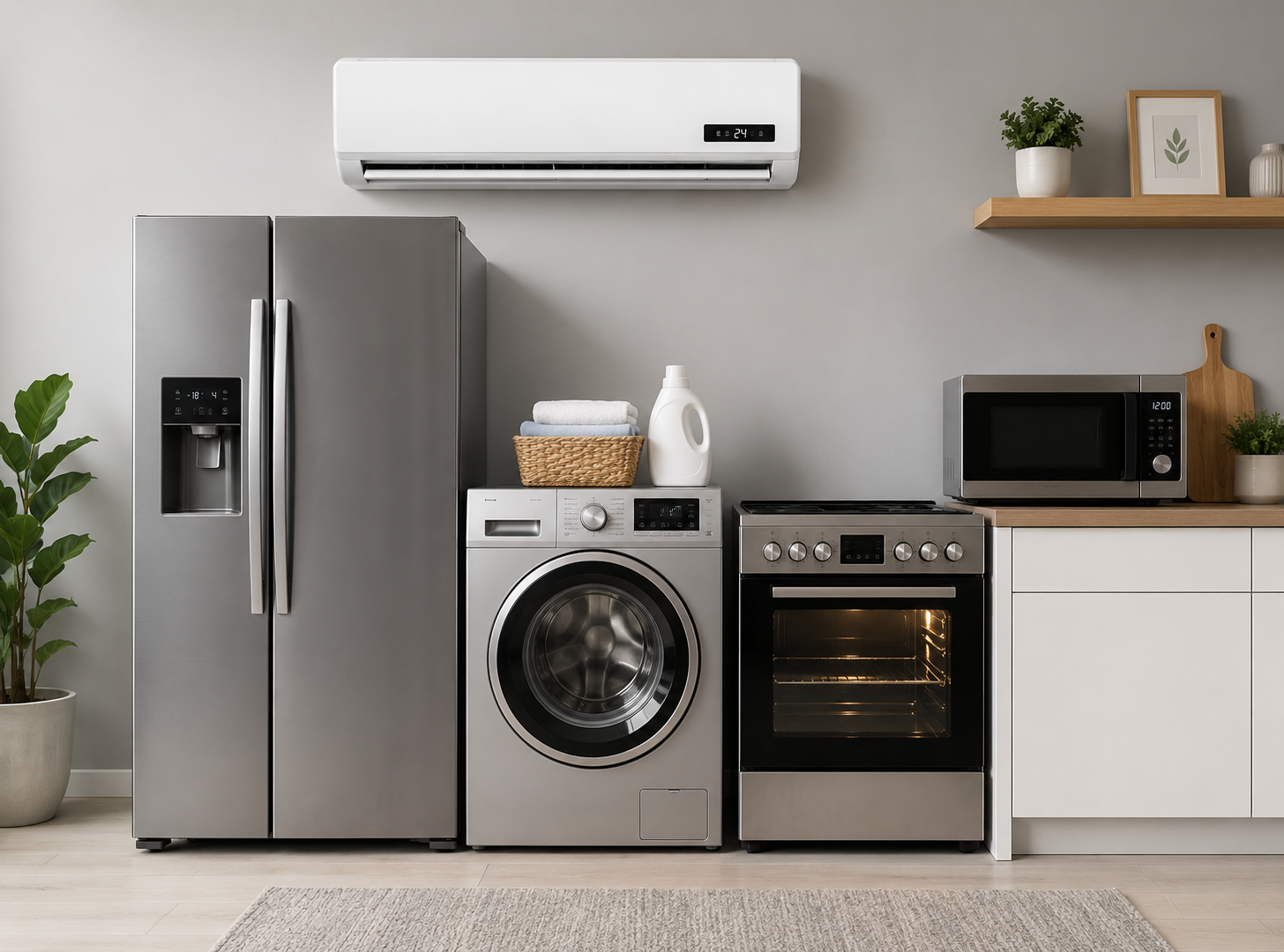 Appliance Repair Technician Working